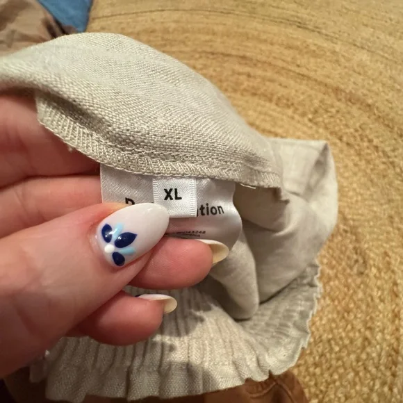 Reformation Natural Linen Skirt - Picture 2 of 5